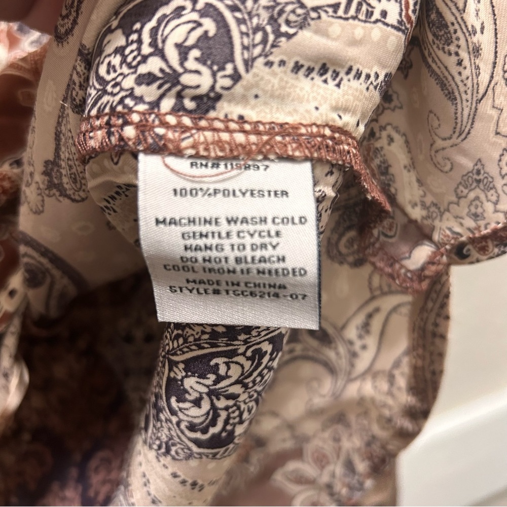 2 for 30✨ECLAIR Multi-Pattern Brown Tie Front But… - image 6